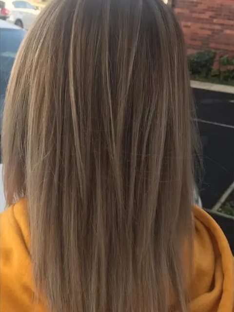 After: soft, blended blonde by Homeward Halo hair salon in Radcliffe, Bury